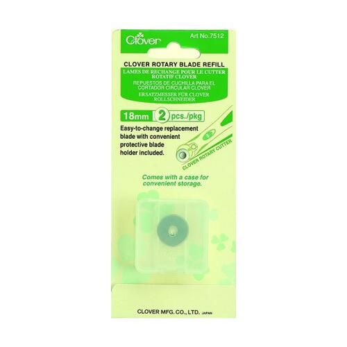 Clover Rotary Blade Refill 18mm 2 Pack - 7512