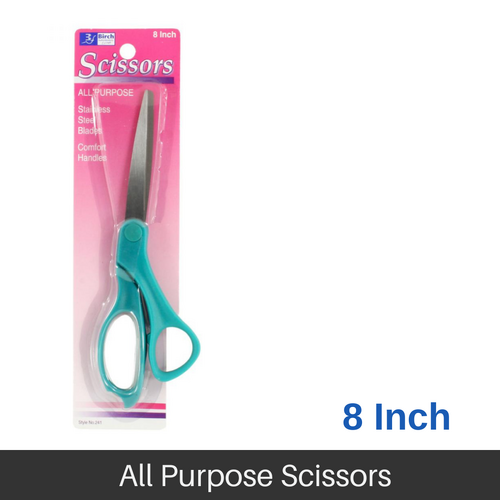BIRCH All Purpose Scissors Stainless Steel Blades 203mm (8.0"Inch ) Style 241 - 018682