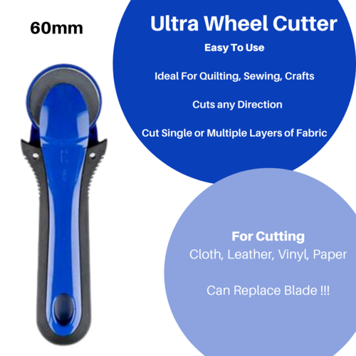 Kai Rotary Cutter with Ultra Wheel 60mm - 018967