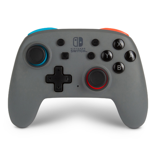 Powera Nano Enhanced Wireless Controller for Nintendo Switch Gaming - Grey Neon