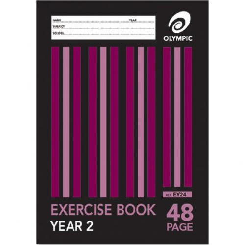 Olympic Exercise Book A4 (Year 2) 48 Pages - 20 Pack