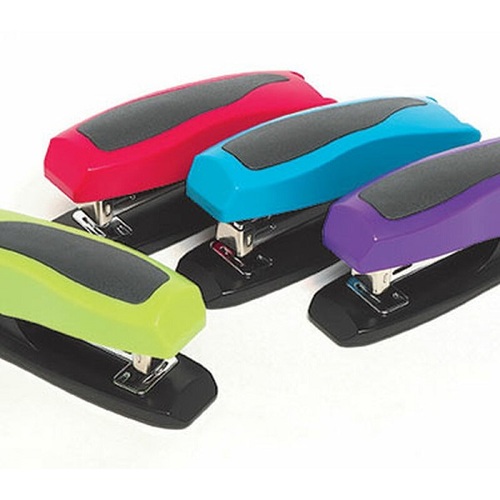 Marbig Stapler Sturdy Plastic 20 Sheet Capacity 9015199A - Assorted Colours