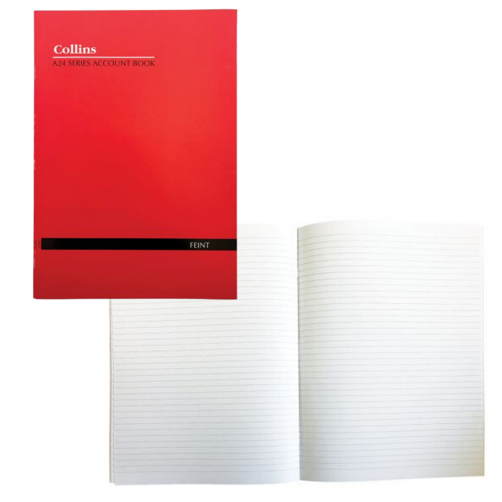 Collins A24 Account Book A4 Money Column 418 Day, Feint, Journal