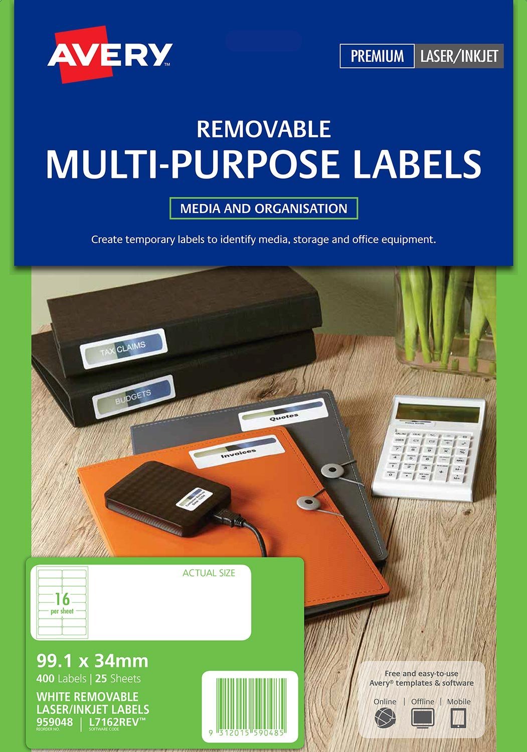 Avery L23rev Laser Label Address 23 Per Page 23 Pack - 23 Inside 16 Per Page Label Template