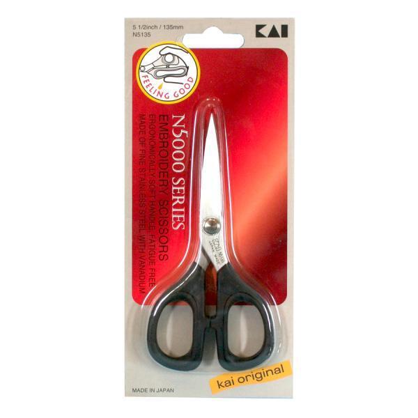 Scissors KAI Embroidery Soft Handle 140mm (5.5Inch) Model N5135 Series -  018641