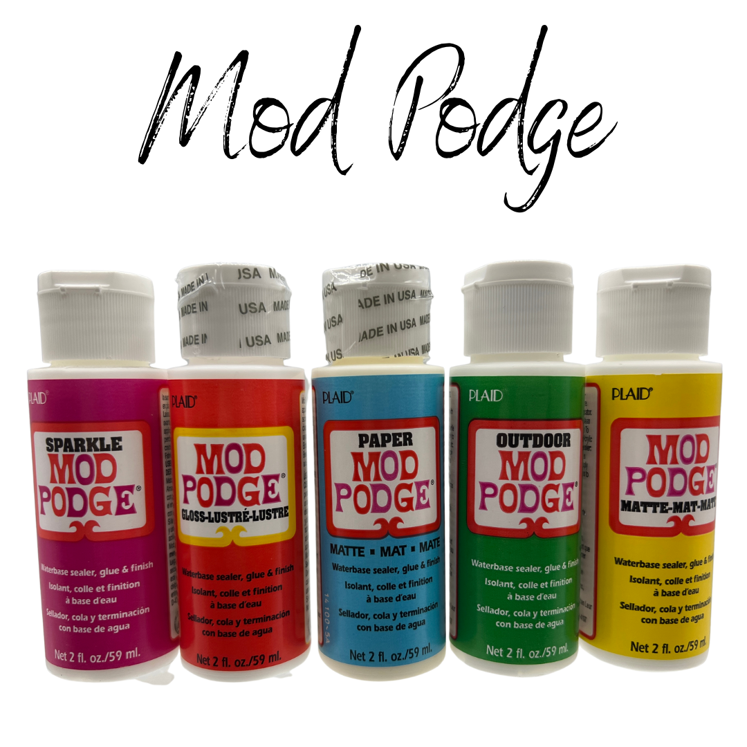 Mod Podge 4 Piece Decoupage Starter Set, 2 fl oz, Other