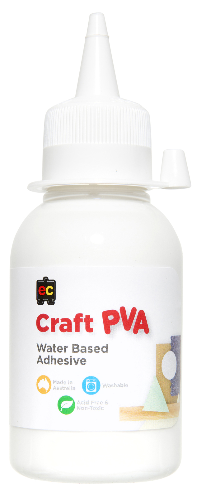 EC Craft Glue PVA Water Based Non Toxic 125ml
