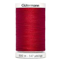 Gutermann Sew-All 100% Polyester Sewing Thread (500m) Colour 156 RED