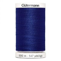 Gutermann Sew-All 100% Polyester Sewing Thread (500m) Colour 232 DARK ROYAL BLUE