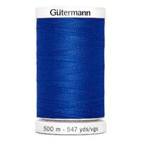 Gutermann Sew-All 100% Polyester Sewing Thread (500m) Colour 315 ROYAL BLUE