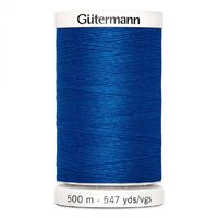 Gutermann Sew-All 100% Polyester Sewing Thread (500m) Colour 322 ROYAL BLUE