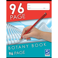 Sovereign Botany Book 8mm Botany 96 Page - 10 Pack