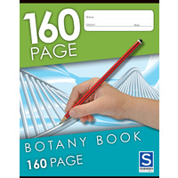 Sovereign Botany Book 8mm Botany 160 Page - 10 Pack