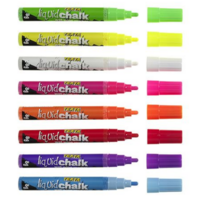 Texta Liquid Chalk Wet Wipe Marker Bullet Tip