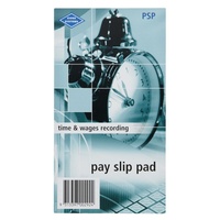Zions Pay Slip Pad 165 x 90mm 50 Slips Per Pad - PSP