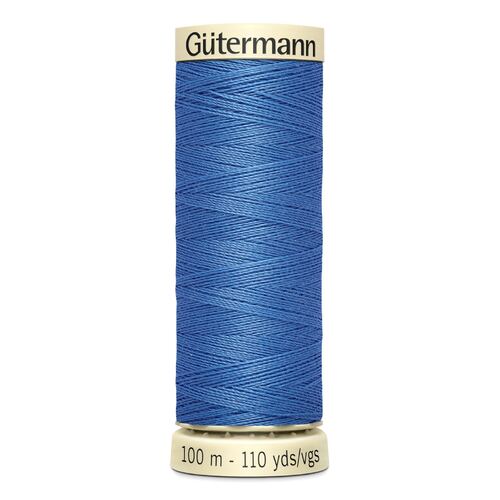Gutermann Sew-All Thread 100% Polyester Sewing Thread 100m 5 Pack - Dusky Blue 213
