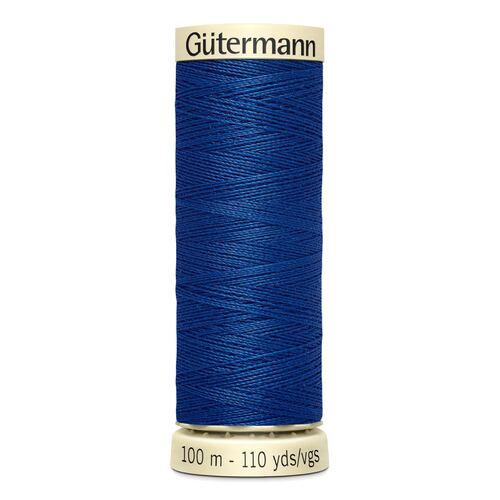 Gutermann Sew-All Thread 100% Polyester Sewing Thread 100m 5 Pack - Dark Denim 214