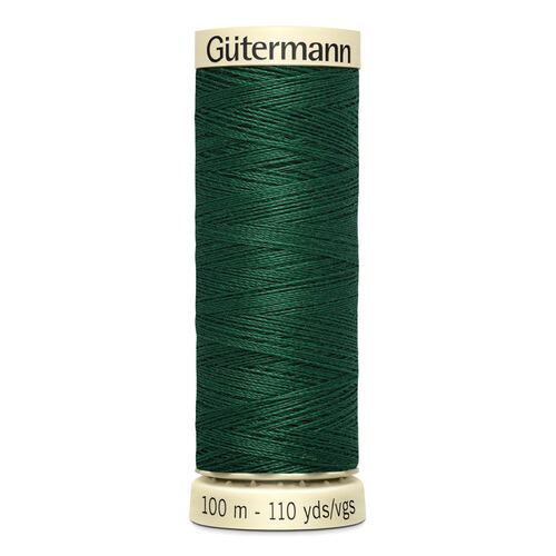 Gutermann Sew-All Thread 100% Polyester Sewing Thread 100m 5 Pack - Dark Emerald 340