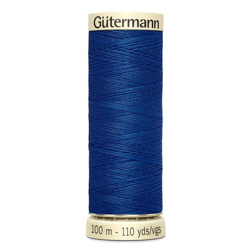 Gutermann Sew-All Thread 100% Polyester Sewing Thread 100m - Dark Denim 214
