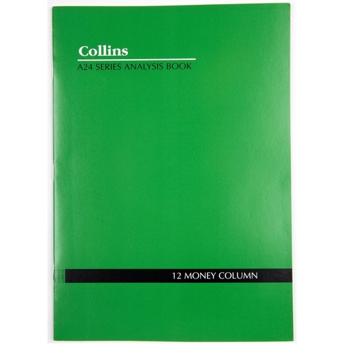 Collins A24 Series Analysis Book 12 Money Column - 10212