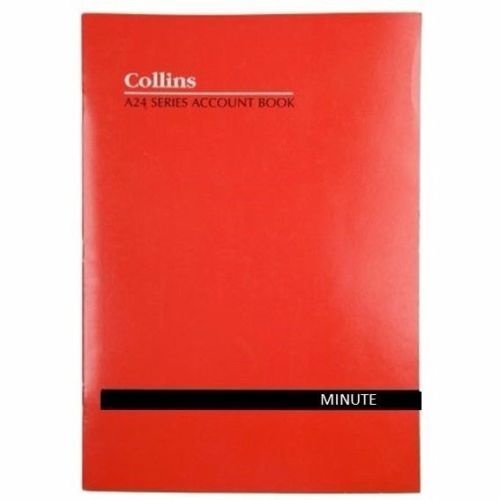 Collins A24 A4 Series Analysis Book Minute - 10232