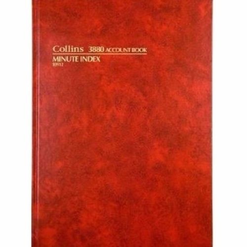 Collins 3880 A4 Account Book Minute Book - 10905