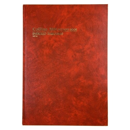 Collins 3880 A4 Indexed Through Account Book - 10926