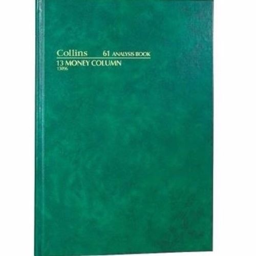 Collins 61 SER A4 Analysis Book 13 Money Hard Cover - 13096