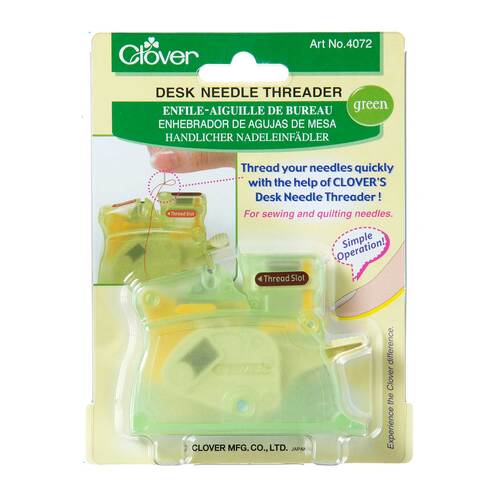 Clover Needle Desk Threader Green 4072 - 304072