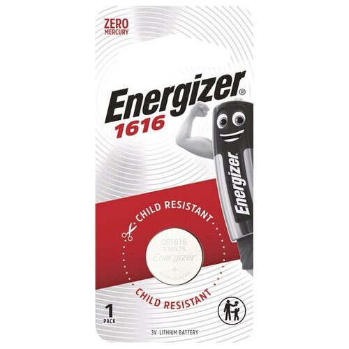 Energizer CR1616 3V Lithium Coin Button Battery Batteries 