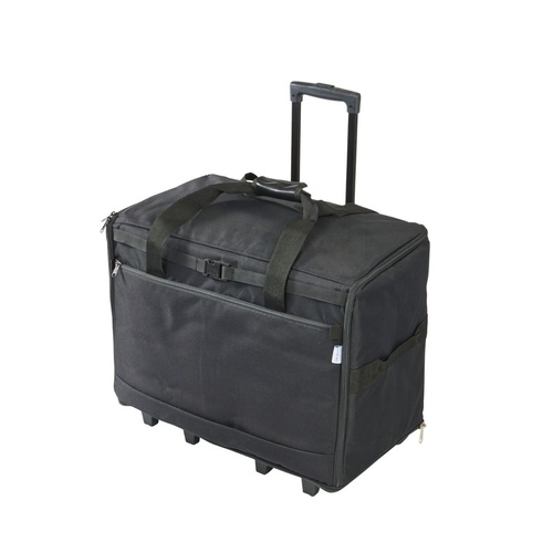 Extra Large Sewing Machine Trolley Bag on Wheels Large Pockets & Super Strong Zips | W63 x H43 x D30cm |  006107 - BLACK