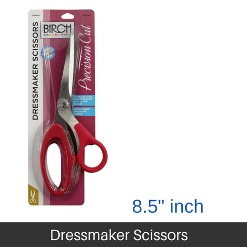 BIRCH Dressmaker Sewing Scissors S/Steel Blades 210mm (8.5"Inch) - 018069