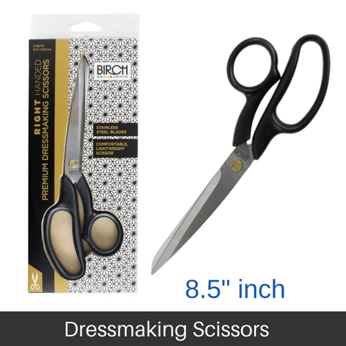 BIRCH Dressmaker Sewing Scissors Premium Lightweight With S/Steel Blades 215mm (8.5"Inch ) - 018073