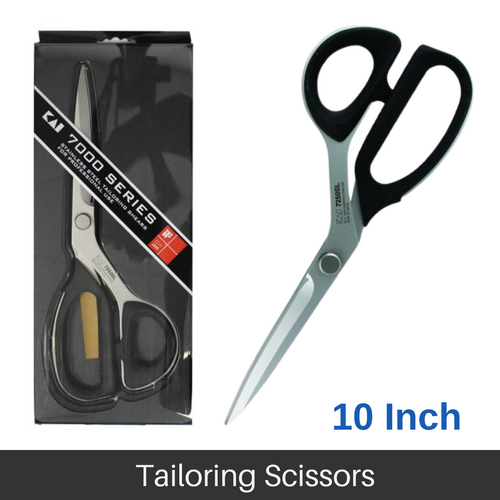 KAI Tailoring Scissors/Shears Soft Handle 250mm (10" inch) 7250SL - 018651