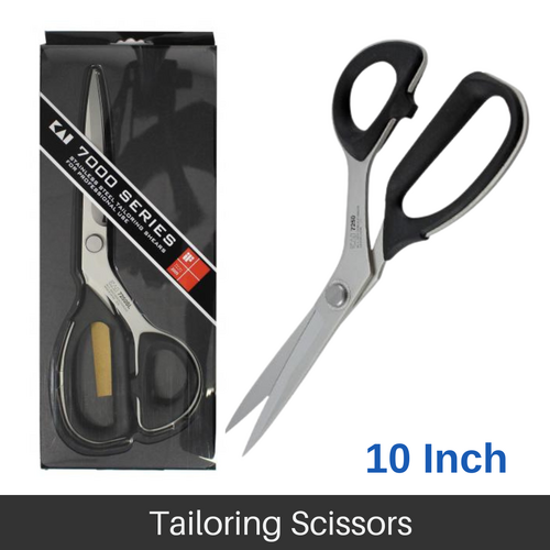 KAI Tailoring Scissors/Shears Soft Handle 250mm (10" inch) 7250 - 018652