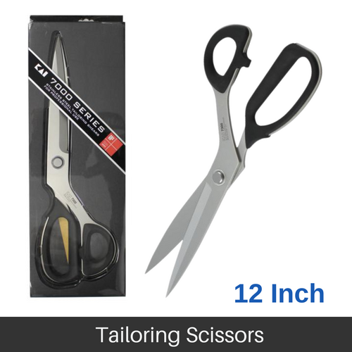 KAI Tailoring Scissors/Shears Soft Handle 300mm (12" inch) 7300 - 018653