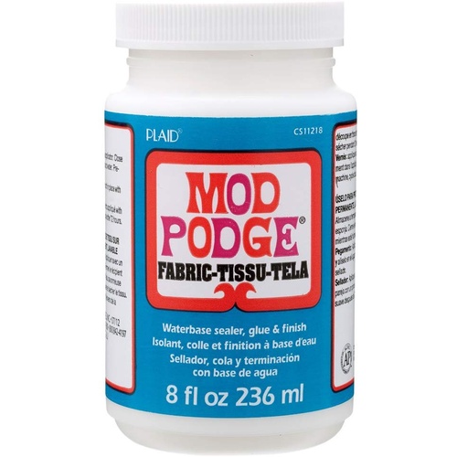 Mod Podge Fabric- Waterbased Glue, Sealer & Finish 236ml Art And Craft Projects