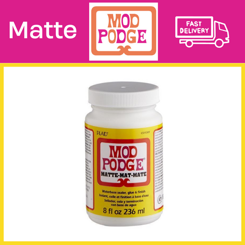 Mod Podge All-In-One Glue/Sealer Medium - Matte Finish - 236ml (8oz) - CS11301
