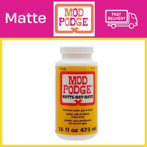 Mod Podge All-In-One Glue/Sealer Medium - Matte Finish - 473ml (16oz) - CS11302