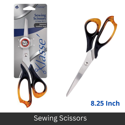 Klasse Sewing Scissors Japanese Stainless Steel Blades 215mm (8.5"Inch) - BK2208