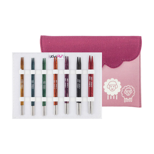 Knitpro Dreamz Interchangeable Circular Knitting Needle Set 13cm Regal - KPD.200368