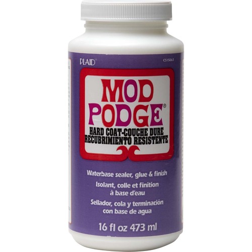 Mod Podge All-In-One Glue/Sealer Medium - Satin Hard Coat - 473ml (16oz) - CS15063