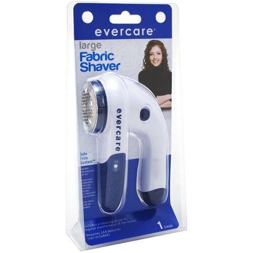 Evercare Fabric Shaver Large Large Fuzz Lint Remover Safe Trim Battery Operated