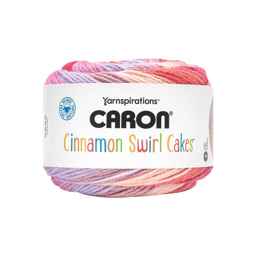 Caron Cinnamon Swirl Cakes Acrylic 3Ply Yarn 227g 372m