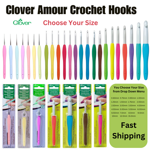 Clover Amour Crochet Hook - Size I (5.50 mm)