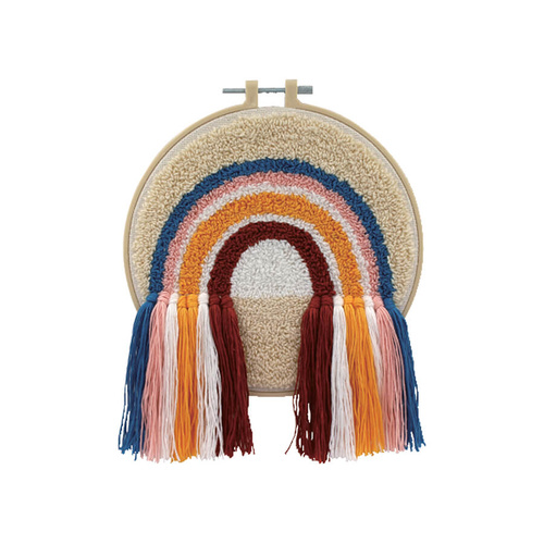 Make Your Own DIY Punchneedle Kit - Rainbow - 585239