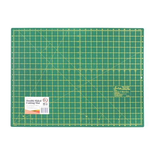 Sew Easy Cutting Mat 24" x 18" inch Double Sided | Crafts & Sewing | Green - ER4091
