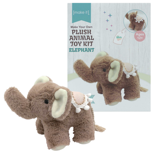 Make Your Own Plush Toy 15x14.5x21cm ELEPHANT - 585406