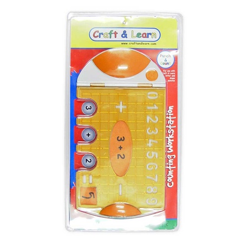 Paper Punches Counting Workstation Craft & Learn Punch & Count | 065008