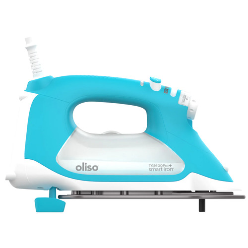 Oliso Pro Plus Smart Iron TG1600 Pro Plus For Sewers Quilters & Crafters 171024 - BLUE